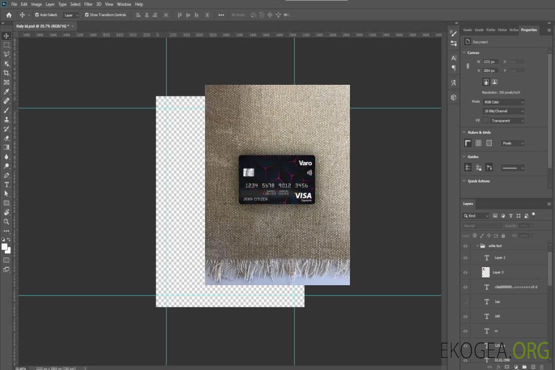 USA Californie Varo banque visa signature carte photolook , template USA Californie Varo banque visa signature carte photolook , template